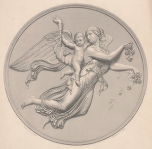 Sabah, F. R. Roffe (fl.1850-63) tarafından çizilmiş, William Callio Roffe (1817-89) tarafından oyulmuş, 19. yüzyıl ortası (gravürün reprodüksiyonu) by Bertel (after) Thorvaldsen