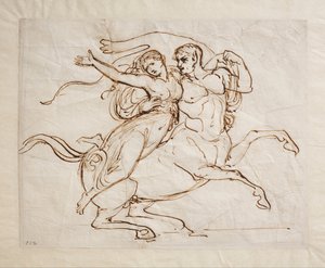 Nessus ve Deianira by Bertel Thorvaldsen