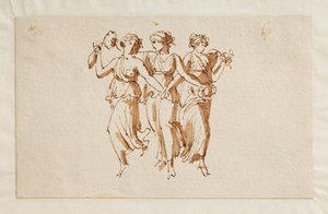 Üç Dans Bacchantes by Bertel Thorvaldsen