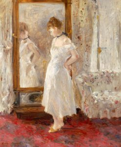 Psyche, 1876, Berthe Morisot (1841-1895). by Berthe Morisot