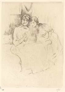 Çizim Dersi by Berthe Morisot