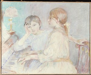 Piyano, 1888 by Berthe Morisot
