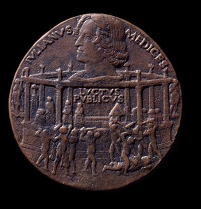 Pazzi komplosunda bronz madalya (1478)