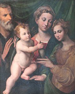 Aziz Joseph ve Aziz Mary Magdalen ile Bakire ve Çocuk