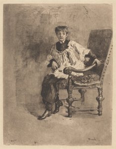 Oturan Yardımcı, c. 1872.