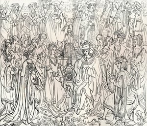 Fransa Kralı XII. Louis ile Mary Tudor