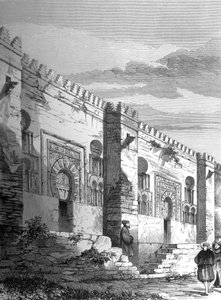 Mezquita, Cordoba, İspanya, 1849.