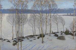 Baharın Yaklaşımı, 1903 by Bjorn Ahlgrenson