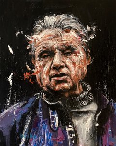 Francis Bacon, 2021 dolayları (Tuval üzerine akrilik)