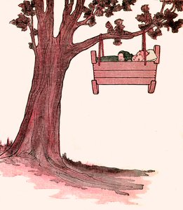 Blanche Fisher Wright tarafından resmedilen Hush-a-Bye Baby by Blanche Fisher Wright