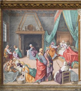 The Nativity of Mary, fresco