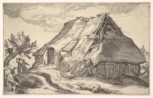 Çiftlik Evi ile Manzara, 1613. by Boetius Adams Bolswert