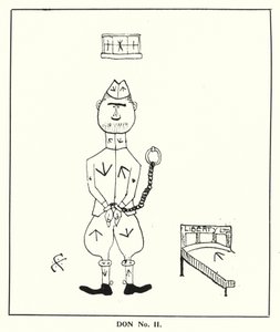 Oxford Quips: Don No II (lito) by Bohun Lynch