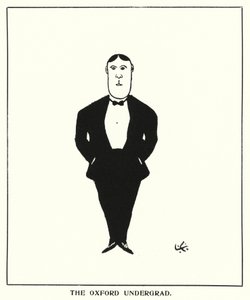 Oxford Quips: Oxford Undergrad (lito) by Bohun Lynch