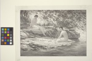 Lake Ladies (kağıt üzerine mürekkep)