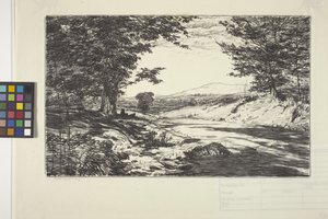 Dağ (kağıt üzerine mürekkep) by Bolton Coit Brown