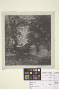 Piknik (kağıt üzerine mürekkep) by Bolton Coit Brown