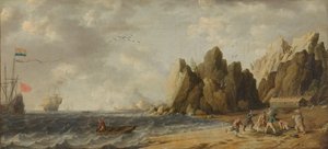 Yaz aylarında Güney Arktik Sularında Hayali Giriş by Bonaventura Peeters (I)