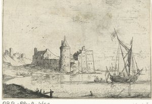 sahildeki kale by Bonaventura Peeters (I)