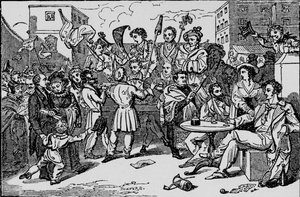 Kings Bench Hapishanesinde Sahte Seçim, c1828, 1912 by Bonner
