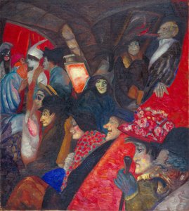 Kabare Kara Kedi, 1913 by Boris Dmitrievich Grigoriev