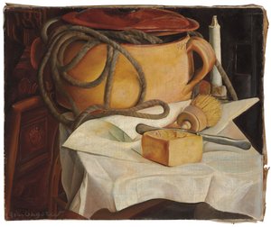 Mum ile Natürmort by Boris Dmitrievich Grigoriev