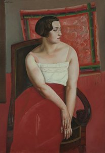 Genç Bir Kadının Portresi. by Boris Dmitryevich Grigoriev