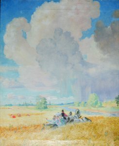 Yaz, 1922 by Boris Mikhailovich Kustodiev