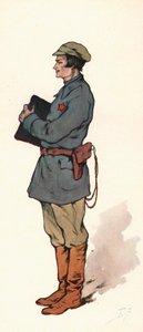 Bir Sovyet komiseri (renkli taş)