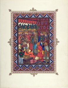 Masal için çizim Marya Morevna (Maria des mers) par Zvorykin, Boris Vasilievich (1872