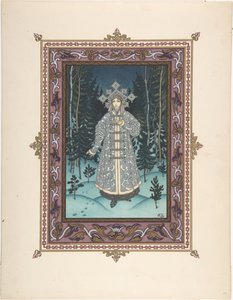 Masal Snegurochka için illüstrasyon, c. 1925