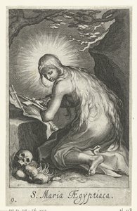 Mısır Aziz Mary Hermites olarak Hermites (dizi adı) Sacra Eremus Ascetriarum (dizi adı) by Boëtius Adamsz. Bolswert