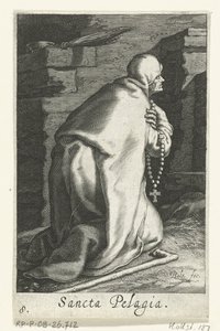 Hermites olarak Antakya Aziz Pelagia Sancta Pelagia (nesne üzerindeki başlık) Hermites (dizi adı) Sacra Eremus Ascetriarum (dizi adı)