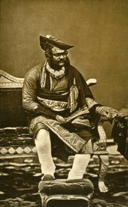 H.H. General The Maharaja Scindia of Gwalior G.C.B., G.C.S.I., c 1870, 1901.