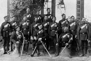 44. Gurkhaların yerli subayları, Hint ordusu, 1896