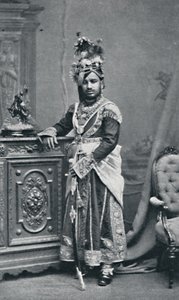 Rutlam Raja, Orta Hindistan Ajansı, 1902 by Bourne and Shepherd