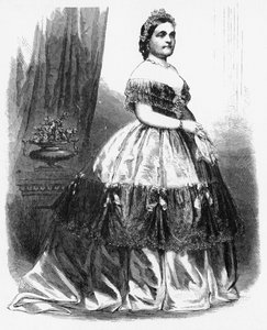 Bayan Lincoln, c1860s.