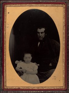 Bir baba ve kızının portresi