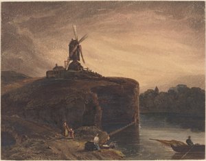 Değirmen by British 19th Century after Rembrandt van Rijn