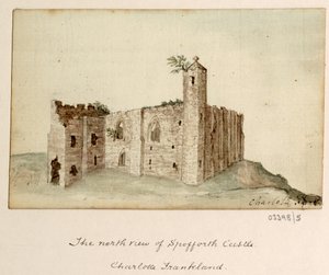 Bir dizi eskiz, Büyük Britanya, Kıta ve Amerika'dan görünümler 1772-1778 (suluboya) by British School
