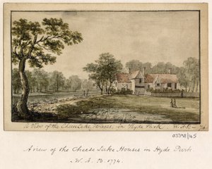 Bir dizi eskiz, Büyük Britanya, Kıta ve Amerika'dan görünümler 1772-1778 (suluboya) by British School