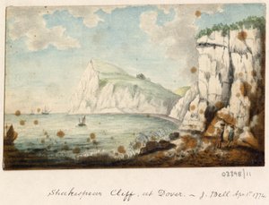 Bir dizi eskiz, Büyük Britanya, Kıta ve Amerika 1772-1778'den görünümler (suluboya) by British School