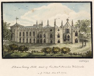 Bir dizi eskiz, Büyük Britanya, Kıta ve Amerika 1772-1778'den görünümler (suluboya) by British School