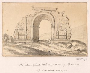 Bir dizi eskiz, Büyük Britanya, Kıta ve Amerika 1772-1778'deki görünümler (eskiz) by British School