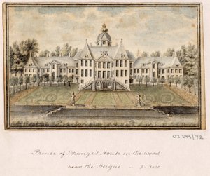 Bir dizi eskiz, Büyük Britanya, Kıta ve Amerika 1772-1778'deki görünümler (suluboya) by British School