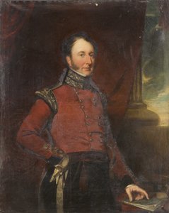 Frenchay Lodge Kaptan Henry Charles Harford (tuval üzerine yağlı boya) by British School