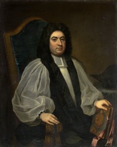 George Smallbridge, 22. Bristol Piskoposu, c.1715-19 (tuval üzerine yağlı boya) by British School