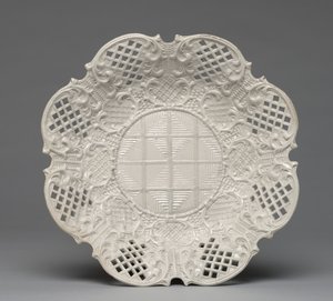 Staffordshire Fabrikası, İngiltere tarafından üretilen plaka, c.1760 by British School