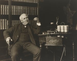 Thomas Alva Edison (1847-1931) by Brothers Pach