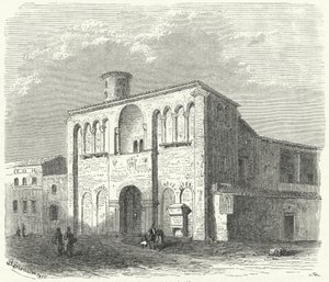 Ravenna'daki Büyük Theoderic Sarayı by Bruno Heinrich Strassberger